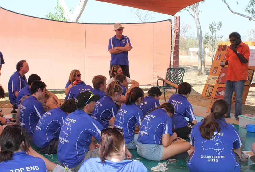 TOP DIDJ CULTURAL EXPERIENCE & ART GALLERY Top Didj Cultural Experience & Art Gallery, seven kilometres from Katherine, offers your students an authentic Aboriginal cultural experience.