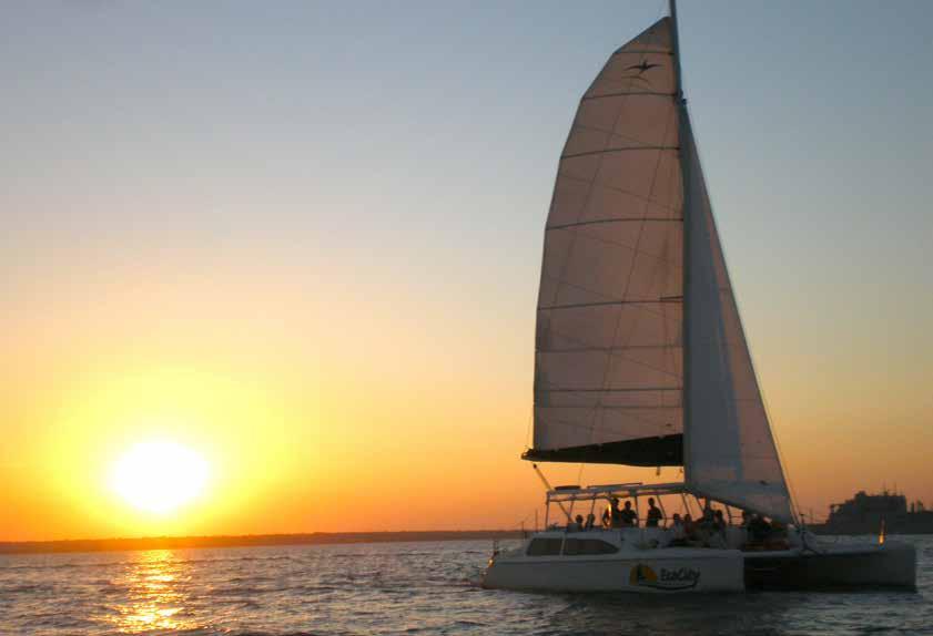 CITY OF DARWIN CRUISES City of Darwin cruises will give your students an eco-sailing adventure around Darwin Harbour with commentary on the harbour s history and ecosystems.