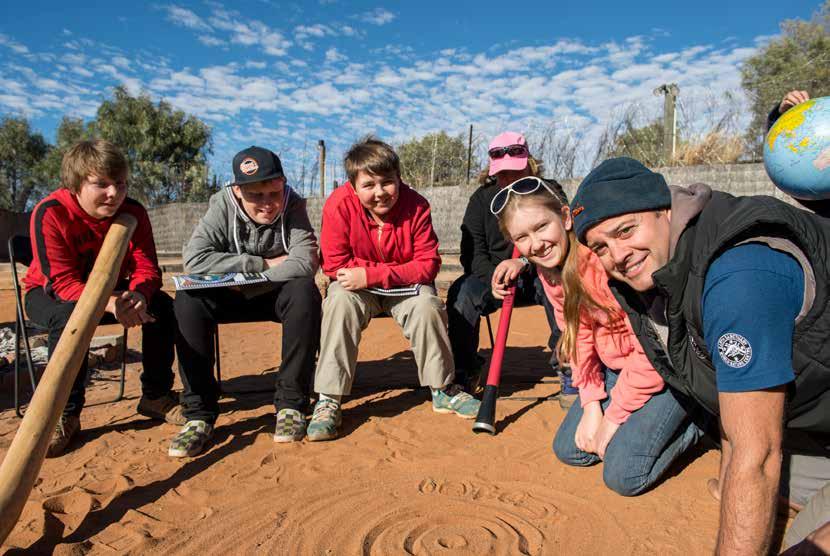 EARTH SANCTUARY Earth Sanctuary World Nature Centre is an award-winning sustainable living environment located 15 kilometres south of Alice Springs overlooking the East MacDonnell Ranges.