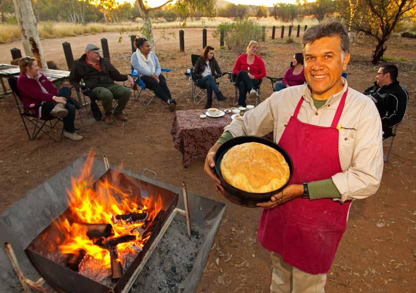 RT TOURS AUSTRALIA Join Bob Taylor, a renowned Indigenous chef and tour guide, on a journey of food, culture and country in Central Australia.