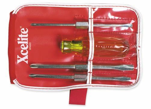 SCREWDRIVERS Pocket Roll Kit Contains RB1, RB2 and RB3 blades and Catalog No. 25 handle Cat UPC Shelf No. No. Description Pack CK3 037103483874 Contains RB1, RB2 and RB3 blades with No.