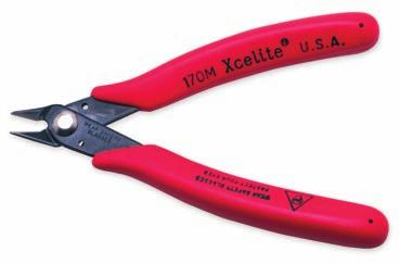 effectively eliminate flying leads However, safety glasses are still recommended when using these tools Electronic Shearcutters and Pliers Total Operator Force = Less Than 1/2 F Superior Quality and