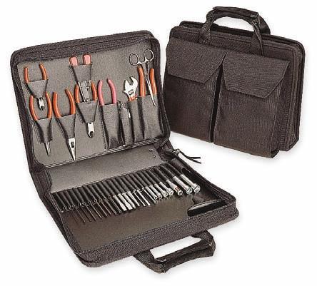 ATTACHÊ TOOL CASES Model TCS200ST Fine blending of quality, economy and flexibility Contains 10 individual hand tools and 27 Series 99 interchangeable screwdriver/nutdriver blades and handles (as