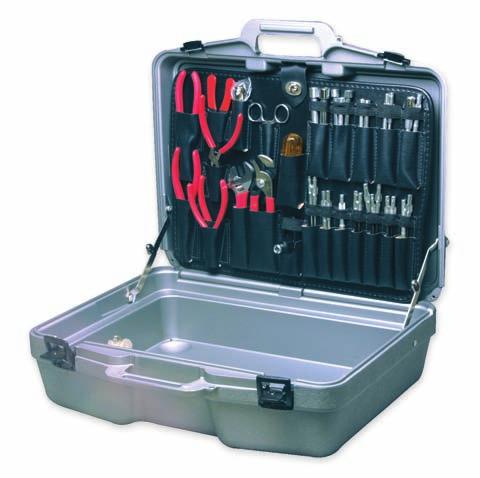 ATTACHÊ TOOL CASES Model TCMG200ST Fine blending of quality, economy and flexibility Contains 10 individual hand tools and 27 Series 99 interchangeable screwdriver/nutdriver blades and handles (as
