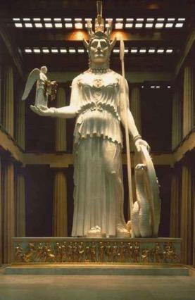 Model of Athena from the Parthenon