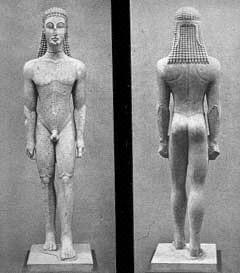 Sculpture: Media used: Bronze or stone (Marble). Figurative sculpture emerged around 800BC.