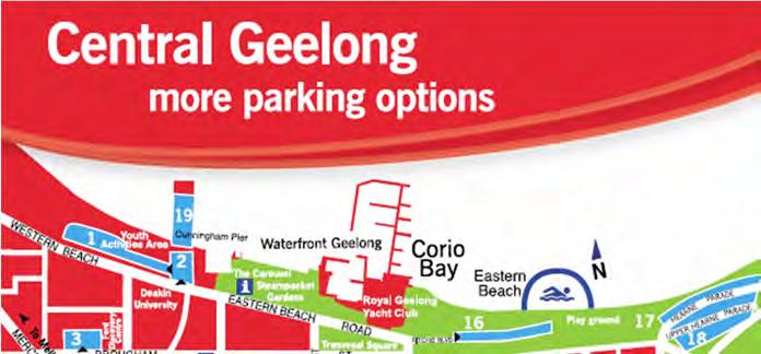 In Geelong, Victoria, the Council produces a parking area