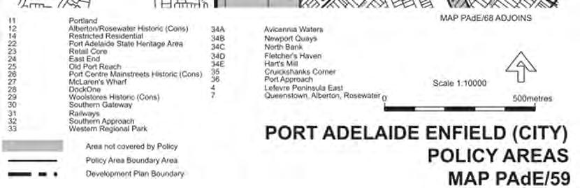 Figure 15 and the Port Adelaide Centre Car Parking Fund policy reflected