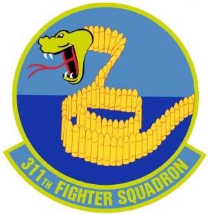 311th Fighter Squadron Lineage. Constituted 311th Pursuit Squadron (Interceptor) on 21 Jan 1942. 1 Activated on 9 February 1942. 2 Redesignated: 311th Fighter Squadron on 15 May 1942.