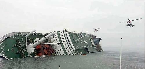 12) : Deep-sea Fishing vessel 2000 1500 1000 No. of Accidents Victims 500 Sewol Ferry(2014.