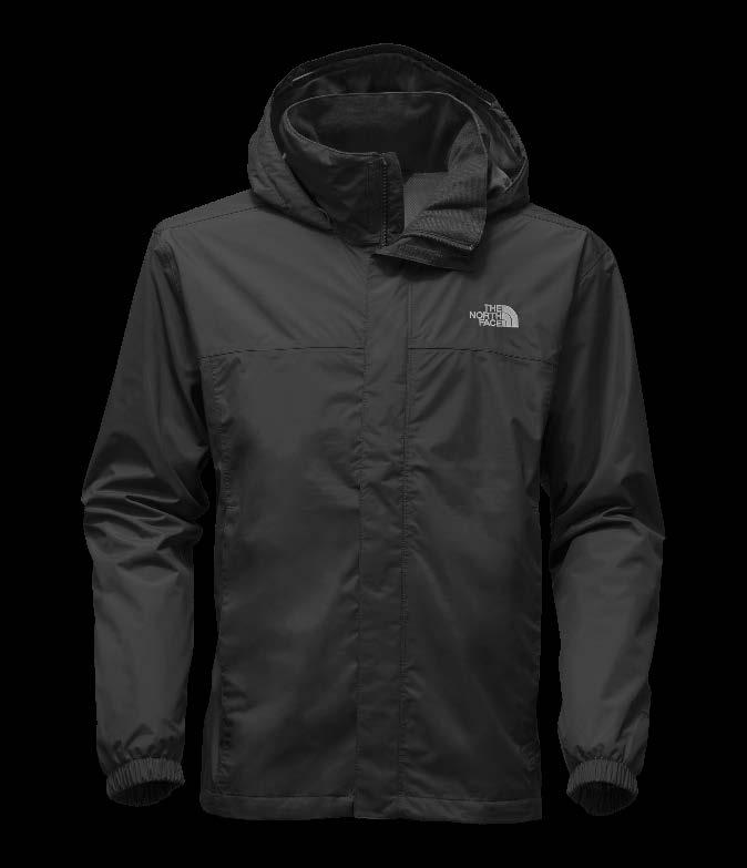 waterproof, breathable, seam-sealed jacket is