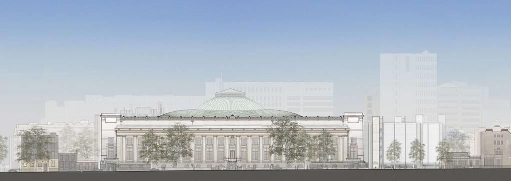 British Museum World Conservation and Exhibitions Centre Montague Place elevation of proposed World Conservation and Exhibitions Centre The British Museum is consulting widely about revised proposals