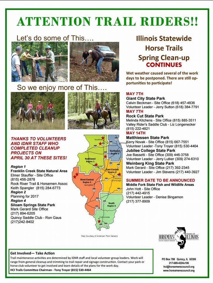 Join in and help The Illinois Horsemen s Council of Illinois with their efforts to continue