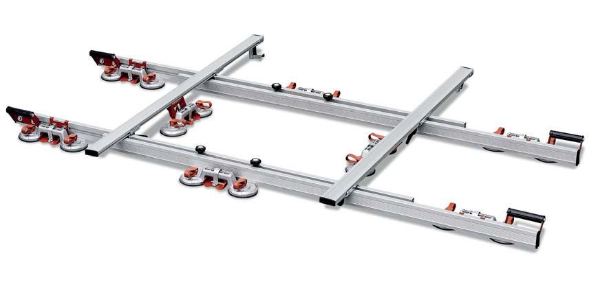EASY-MOVE ADV AND DOUBLE EASY-MOVE ADV WITH CROSSBARS (WITH DOUBLE SUCTION CUPS) 169DUNCVB ACCESSORIES FOR EASY-MOVE 169DUNTVB CROSSBARS VACUUM SUCTION