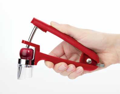 Strawberry Huller A simple twist and pull removes entire strawberry hull