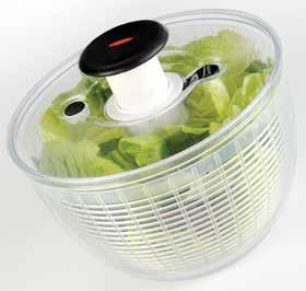 dishwasher safe 13 KITCHEN TOOLS Salad Spinner Flat lid allows for