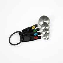 ring individually for easy removal Sturdy, stainless steel construction Soft,