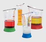 Beakers Ideal for measuring small amounts of liquids such as food coloring, extracts,