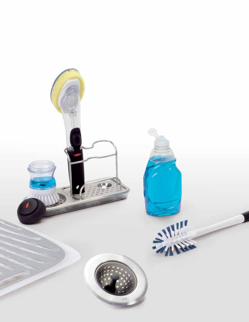 KITCHEN SINKWARE Let OXO be part of your cleanup crew.