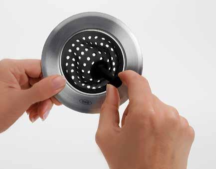 Silicone Sink Strainer Flexible silicone Strainer flips inside-out to empty Effectively