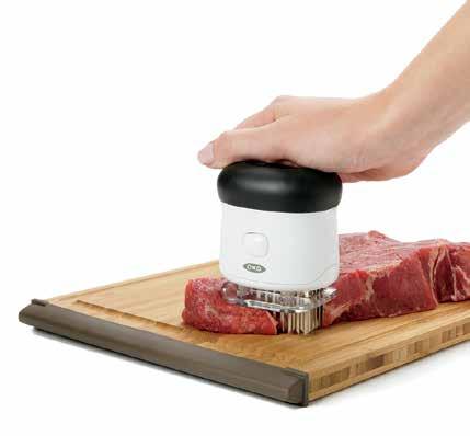 Ground Meat Chopper & Turner Easily breaks up ground meat in pans