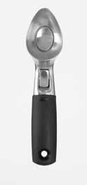 #21291 #1057947 Solid Stainless Steel Ice Cream Scoop 128
