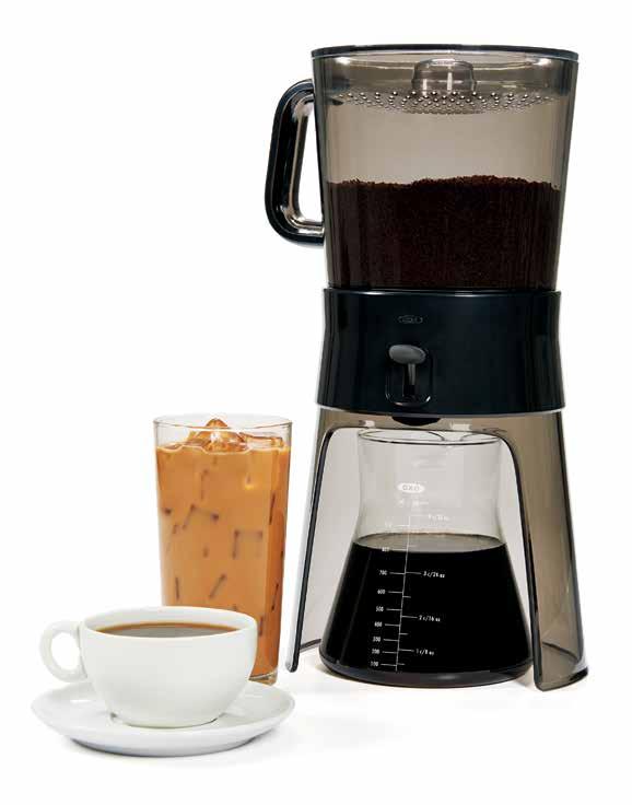 Cold Brew Coffee Maker Brews low-acid coffee