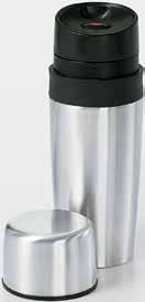 vacuum-insulated construction keeps beverages hot or cold Lid comes apart for easy cleaning Durable, stainless steel construction