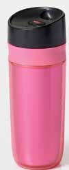 #11148700 red / #11148800 blue / #11155200 pink Double Wall Travel Mug 15