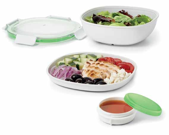 REFRIGERATOR & FREEZER Keep your leftovers tasting like new with our airtight, watertight, leakproof containers.