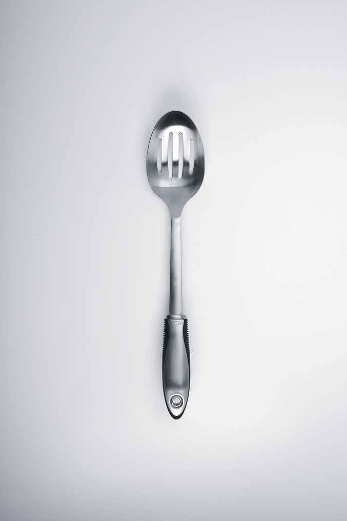 Serving Spoon Perfect for serving rice, vegetables and more #53381 Serving Slotted Spoon Great for stirring, draining and serving #53481 Pie Server Ideal for slicing and