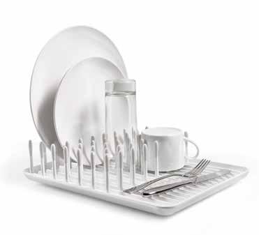 Dish Rack Perfect for plates, glasses, mugs and more Deep walls help