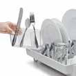 space Large utensil holder features a removable knife block 209 SINKWARE