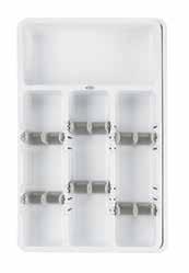 16¼" wide to fit various kitchen drawer sizes #1314600 Large Expandable Utensil Organizer 218