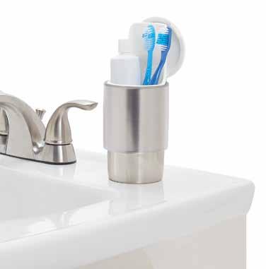 BATHROOM ORGANIZATION Keep your countertops clear and