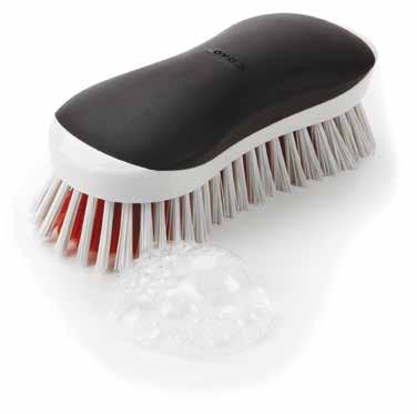 Cleaning Brushes Tough bristles easily scrub away mildew, grime and
