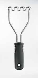 comfortable, non-slip handle absorbs pressure SteeL Potato Masher Great for mashing potatoes, root vegetables and fruit