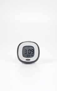 handle allows you to use utensil to lift out of pot #1242180 Digital Timer 100-hour Timer Easy-to-read LCD display Angled face for