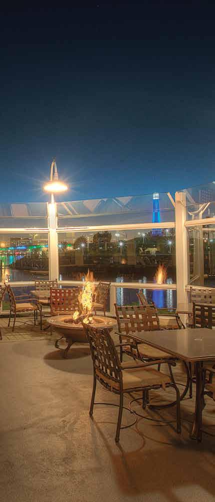 Queen Mary Room and Patio Lounge O ur
