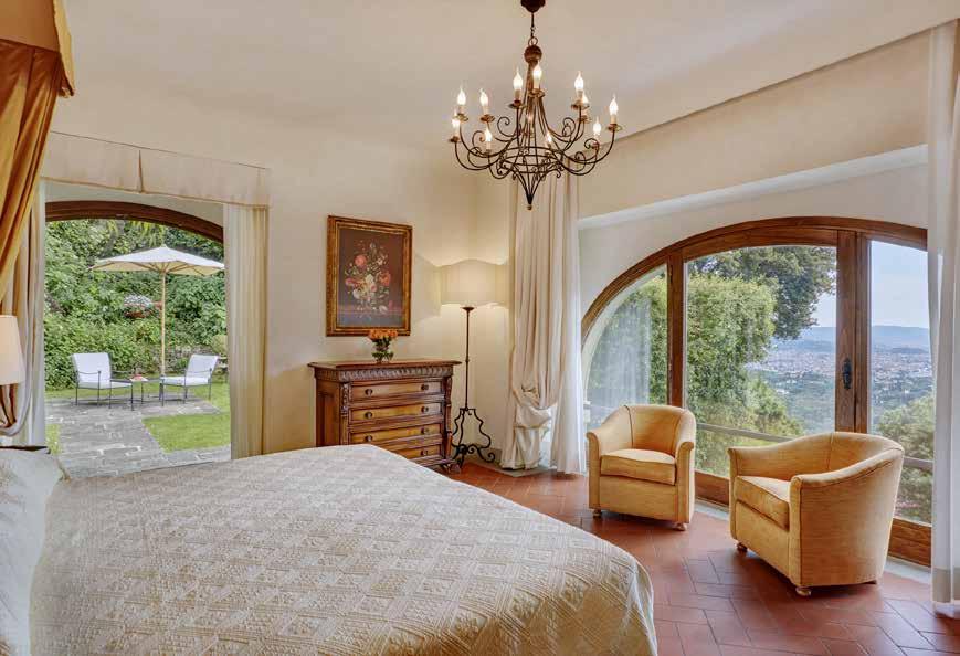 personal Tuscan villa, is surrounded by