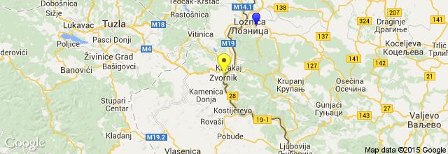 Pravoslavna crkva Route from Field Marshal Stepa Stepanovic Monument to Pravoslavna