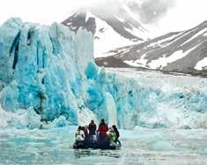 This exploratory voyage along the coast of Spitsbergen will take you within 600 nautical miles of the North Pole, and will feature a stunning variety of landscapes and abundant wildlife including the