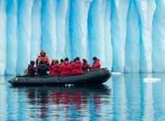 Zodiac exploration of the glaciers One Ocean Expeditions Charter flight Ottawa to Kangerlussuaq & Cambridge Bay to Edmonton, transfers to the ship on embarkation day and from ship to airport or local