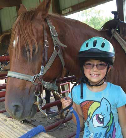 HORSE CAMPS Come experience the joys of horseback riding at Horse Camp! Camp St.