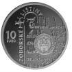 Prvú cenu získal návrh Petra Valacha. Strieborná minca bola vyrazená v Min- covni Kremnica zo zliatiny obsahujúcej 900 dielov striebra a 100 dielov medi. Má hmotnosť 18 g a priemer 34 mm.