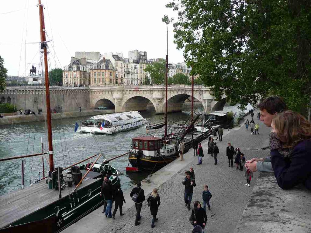 Pont Neuf at a distance.
