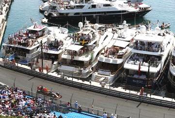 Our tri-deck yacht features large open plan decks ideal for watching the race and enjoying