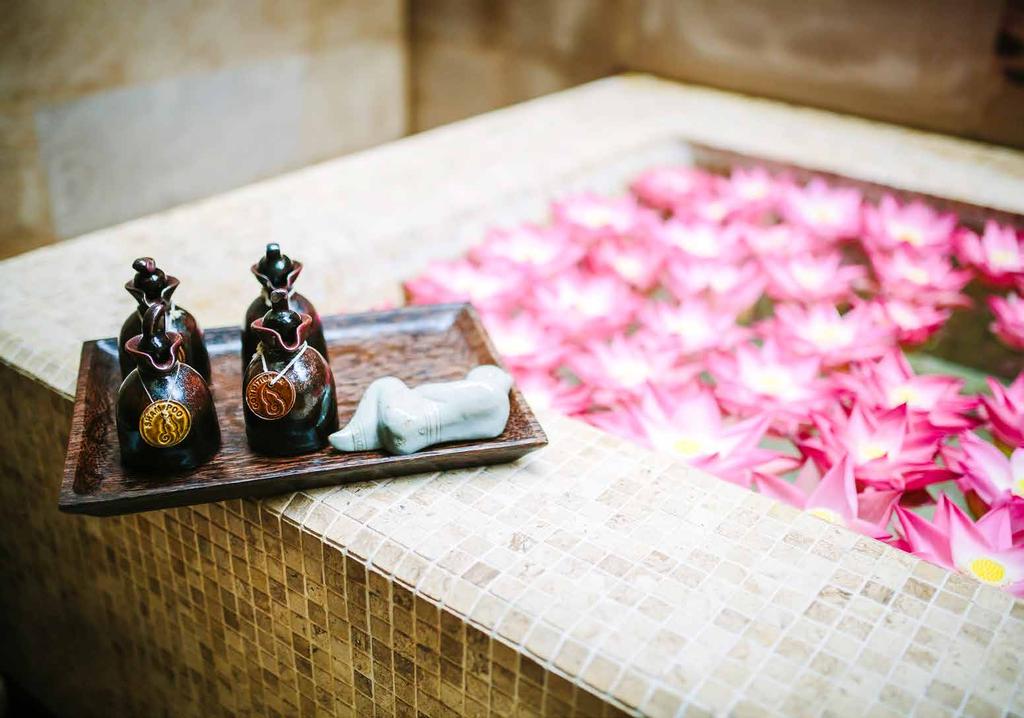 ANANTARA SPA Step into the tranquil sanctuary of Anantara Spa and experience luxurious pampering in a setting of contemporary, Khmer inspired design.