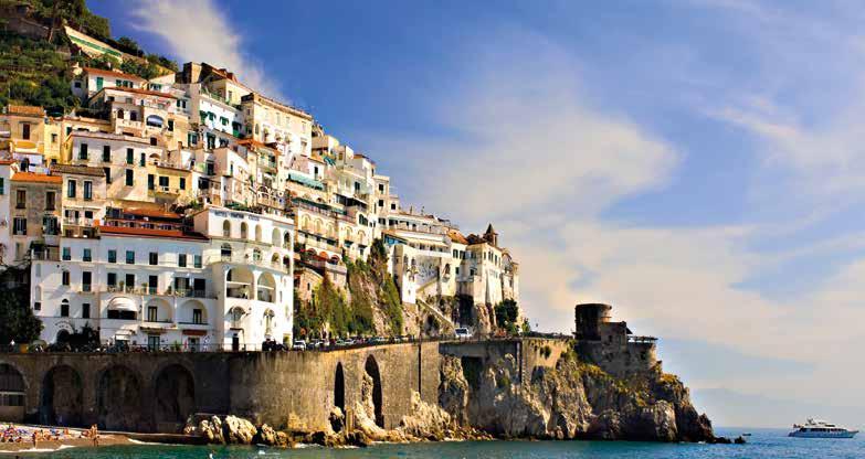 Sorrento and Amalfi Coast Caruso: pictures from the south 6 days from only 339,- Flight-packages also available Amalfi The following programme represents our suggestion for a great tour.