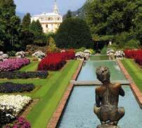1 2 3 4 5 Arrival The Gardens of Villa Taranto and Villa della Porta Bozzolo In the gardens of Villa Taranto you will discover more than 20,000 different species of plants interspersed by a wonderful